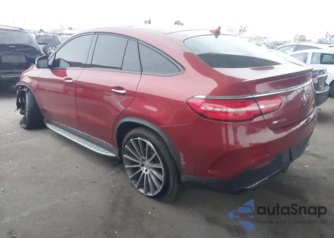2019 Mercedes-Benz Amg Gle 43 Coupe 4Matic z USA, uszkodzony, nr VIN 4JGED6EB0KA142137